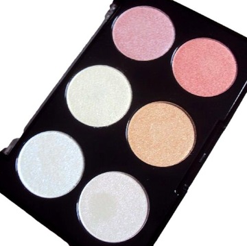 Paleta do makijażu GLOW & HIGHLIGHTS 6Xkolor