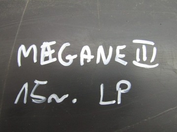 MEGANE III 15R PODBĚH LEVÉ PŘEDNÍ LEVÝ ZADNÍ DÍL 638430101R