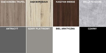 Офисный комод OFFICE с 6 выдвижными ящиками, ширина 100, высота 70