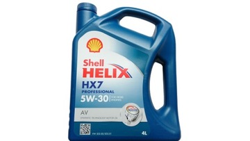 SHELL HELIX AX7 PROFESSIONAL AV МАСЛО 5W30 4л