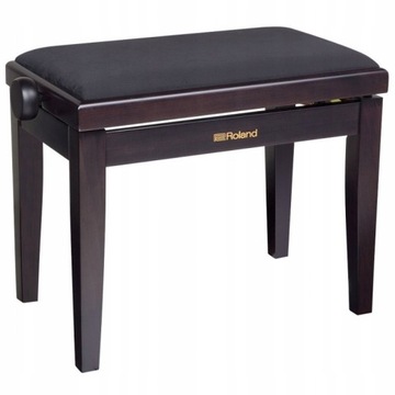 ROLAND RPB-220RW DREWNIANA ŁAWA DO PIANINA PALISANDER MAT SIEDZISKO WELUR