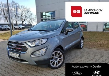 Ford Ecosport II SUV Facelifting 1.0 EcoBoost 125KM 2021 Ford EcoSport 1.0 125KM Titanium Salon PL Klimatyzacja Benzyna 125KM