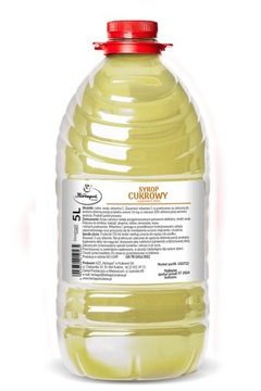 Barmański syrop CUKROWY 5L HERBAPOL 5000ml