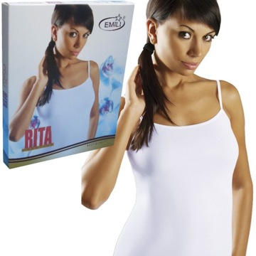 EMILI DAMSKA KOSZULKA RITA BIAŁA XL