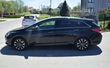 Hyundai i40 Kombi Facelifting 1.7 CRDi 141KM 2015 Hyundai i40 1.7CRDI Automat Navi Kamera Led 2 KPL KOL 2015r Sprowadzony, zdjęcie 6