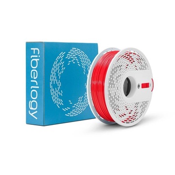 Нить Fiberlogy Easy PET-G Red Red 1,75 мм 0,85 кг