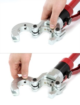 PRASKA HYDRAULICZNA ZACISKARKA DO RUR 12PCS DO ZŁĄCZEK RĘCZNA U+TH+V