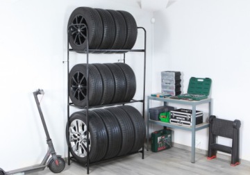 Прочная подставка под колеса. 12 ШИН/КОЛЕС. Прочная стойка.