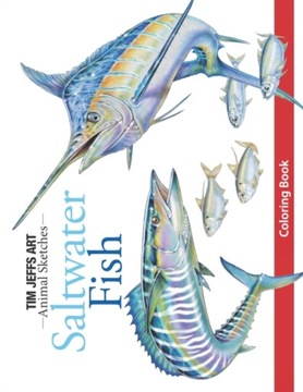 Saltwater Fish Coloring Book TIM JEFFS