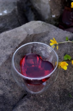 ТЕРМАЛЬНЫЕ СТЕКЛА СЕРДЦЕ 250мл НАБОР НА ДЕНЬ СВЯТОГО ВАЛЕНТИНА.