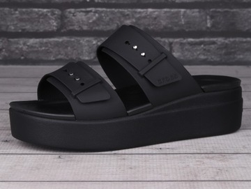 Klapki damskie Crocs BROOKLYN BUCKLE LOW 207431001