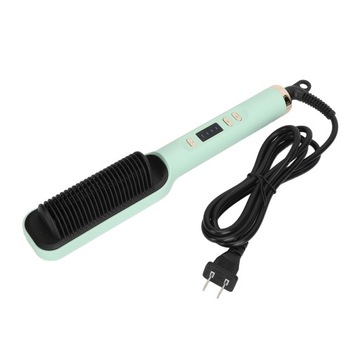 Расческа для выпрямления волос с отрицательными ионами мощностью 35 Вт.