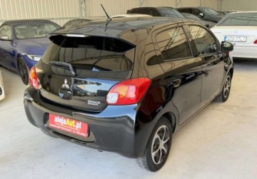 Mitsubishi Space Star Hatchback 5d 1.2 80KM 2014 Mitsubishi Space Star 1.2 BENZ 80 KM 2015r 1 Wlasciciel Warszawa, zdjęcie 3