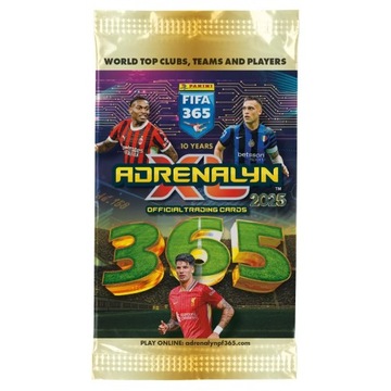 Karty Piłkarskie FIFA 365 2025 ADRENALYN XL PANINI Saszetka