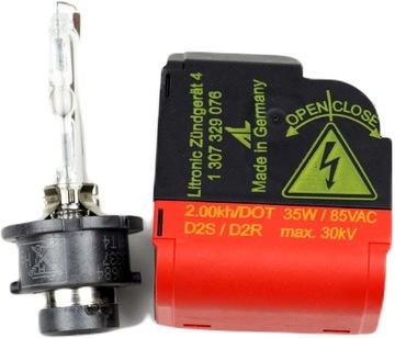 VW BMW AUDI STARTER XENON CEWKA ZAPALNIK XENON 1307329076 + ŻARÓWKA