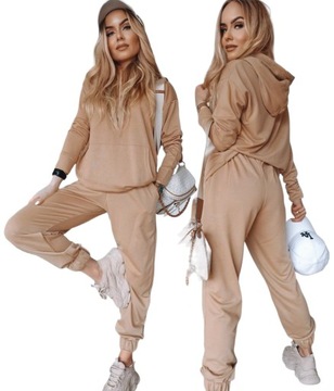 Wygodny modny dresowy KOMPLET DRES