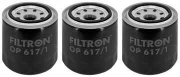 3× OP617/1 FILTRON FILTR OLEJE