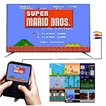 ПОРТАТИВНАЯ МИНИ-ИГРОВАЯ КОНСОЛЬ SUP GAME BOX НА 400 ИГР СМЕШАННЫХ ЦВЕТОВ