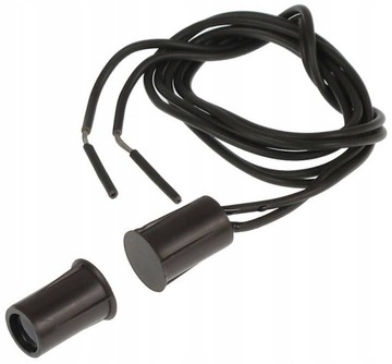 KONTAKTRON MAGNETYCZNY WPUSZCZANY CZARNY 17x9 mm