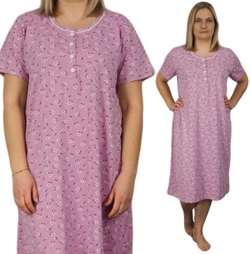Bavlnená dámska nočná košeľa 2XL Plus Size veľkosť XXL