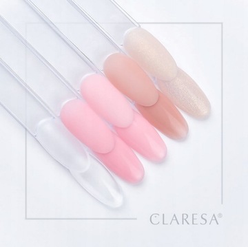 CLARESA SOFT&EASY ГЕЛЬ ДЛЯ НАРАЩИВАНИЯ НОГТЕЙ УФ/LED ГЕЛЬ ДЛЯ НАРАЩИВАНИЯ 45г BABY PIN