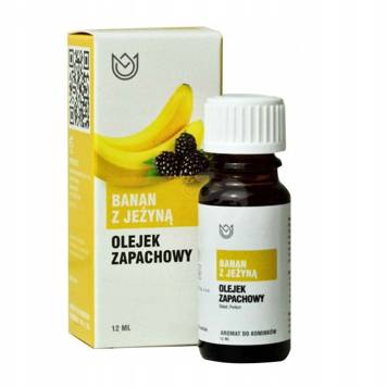 Naturalne Aromaty olejek BANAN Z JEŻYNĄ 12ml
