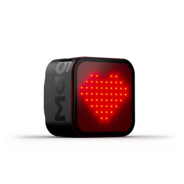 Magene L308 Ekspresyjne tylne światło rowerowe GIF ANIMACJA EMOJI Bluetooth