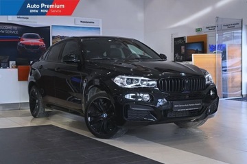 BMW X6 F16 Crossover xDrive 40d 313KM 2016 BMW X6 xDrive40dPakiet Sportowy MNaglosnienie HarmanKardonCyfrowe Zegary