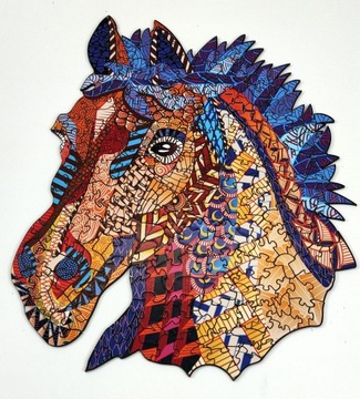 Деревянный пазл HORSE II Premium XXL A3