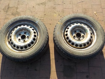 VW T5 FELGA STALOWA 6,5Jx16 ET51 7H0601027C OPONA