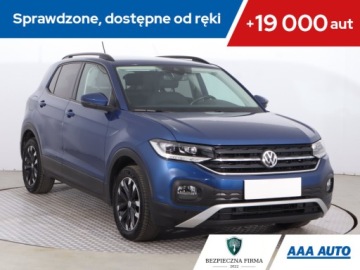 Volkswagen T-Cross SUV 1.0 TSI 115KM 2019 VW T-Cross 1.0 TSI, Salon Polska, Automat, Klima