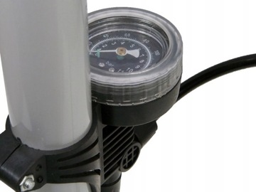 СТАЦИОНАРНЫЙ НАПОЛЬНЫЙ ВЕЛОСИПЕДНЫЙ НАСОС, 4 насадки