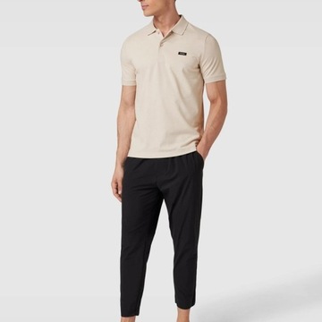 Calvin Klein koszulka polo męska beżowa K10K111196-ACE L