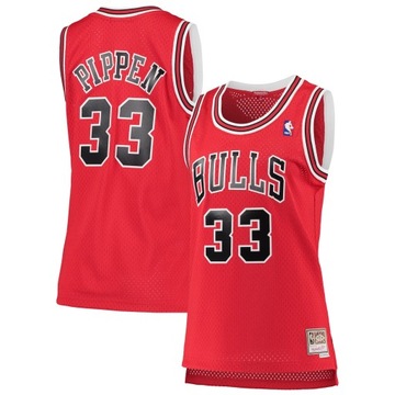 Koszulka Scottie Pippen Red Chicago Bulls 1997/98 Hardwood Classics Swingman