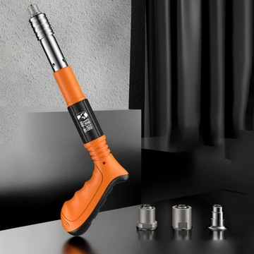 Manual Air Nailer Nail Gun Adjustable Silencing Cannon Nail Gun One-handed