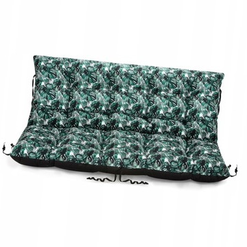 Poduszka wodoodporna na ławkę ogrodową hustawkę meble 180x60x50 exotic