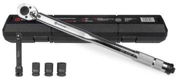 ДИНАМОМЕТРИЧЕСКИЙ КЛЮЧ 1/2 28-210 Нм ДЛЯ КОЛЕС СЕРТИФИКАТ КАЛИБРОВКИ CRV LOCK