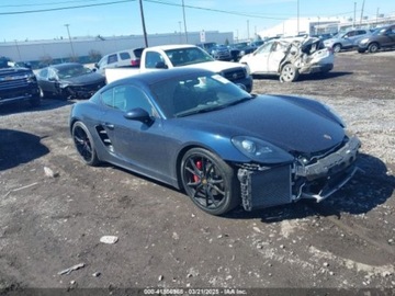 Porsche Cayman 718 Coupe GTS 2.5 365KM 2018 Porsche Cayman 2018 PORSCHE 718 CAYMAN GTS 2.5 Benzyna 365KM, zdjęcie 1
