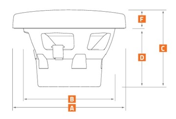 Hertz HMS 10 S2-LD-G SUB do łodzi Marine Hi-Fi