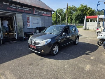 Dacia Sandero I Hatchback 5d 1.6 MPI 87KM 2008 Dacia Sandero 1.6 Benzyna 87 KM, Klimatyzacja,, zdjęcie 2