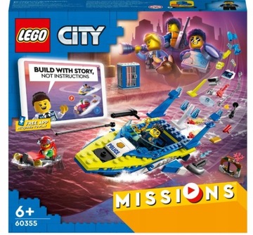 LEGO City 60355 Śledztwa wodnej policji KLOCKI