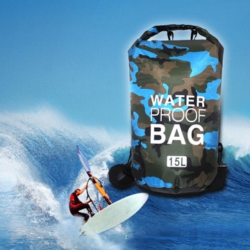 Wodoodporna torba z paskiem na ramię Torba do raftingu