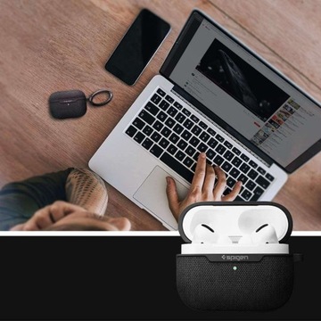 ЧЕХОЛ ДЛЯ AIRPODS PRO 1/2 SPIGEN CASE URBAN FIT - черный