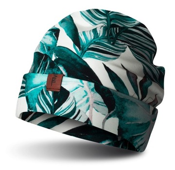 CZAPKA BEANIE JESIENNO-ZIMOWA KOLOROWA