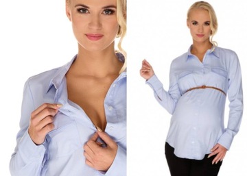MY TUMMY KOSZULOWA CIĄŻOWA BLUZKA CHLOE MAMA XL