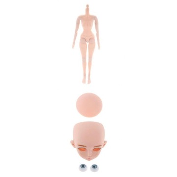 Skin Plastic 1/3 BJD Tiny Woman Doll Accessories