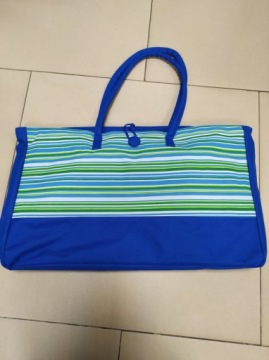 Пляжная сумка синяя