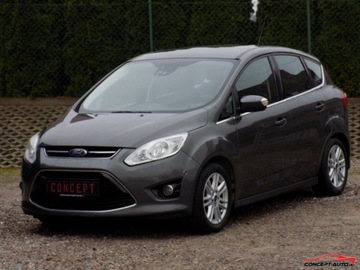 Ford C-MAX II Minivan 1.0 EcoBoost 125KM 2015 Ford C-MAX TITANIUM Kamera Navi ParkAssist LineAssist Keyless Benzyna 125KM, zdjęcie 5