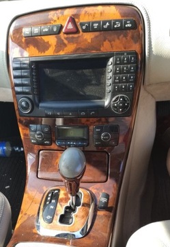 Panel-- drewno konsoli -LIFT -Mercedes w215