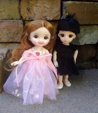 MINI LALKA PRZYJACIÓŁKA WEDNESDAY ADDAMS ENID SINCLARI 15 cm